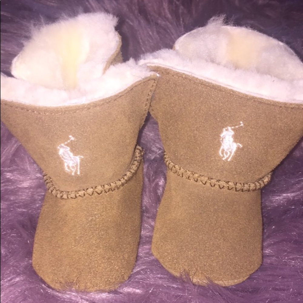 Newborn Ralph Lauren boots